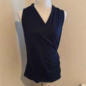 Navy blue top